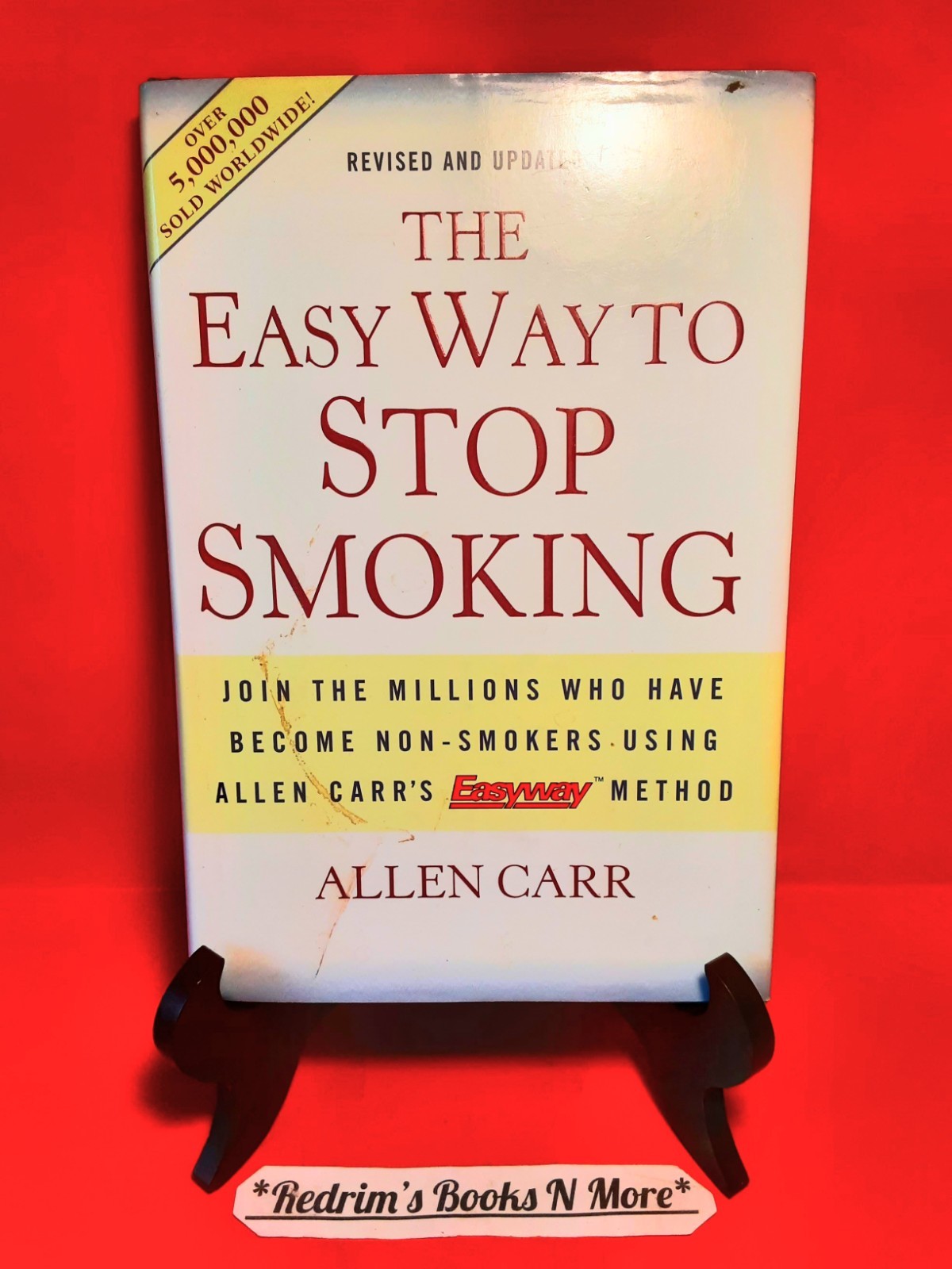 Easy Way To Stop Smoking Allen Carr 2004 Hardcover VERY GOOD Self-Help