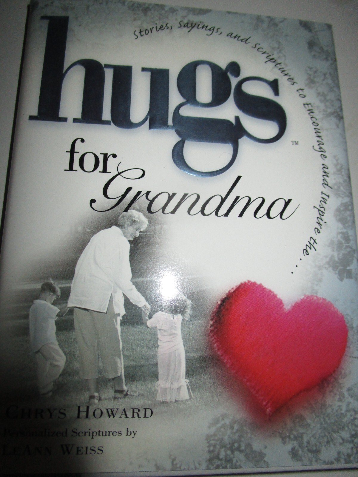 HARDBACK =”HUGS FOR GRANDMA” = 129 PAGES = NEW