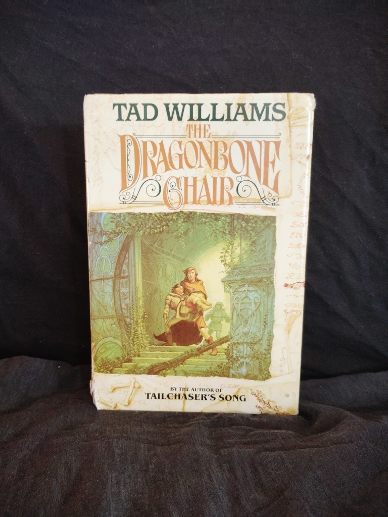 The Dragonbone Chair Tad Williams Hardcover 1988 SFBC Book Club Edition 14507