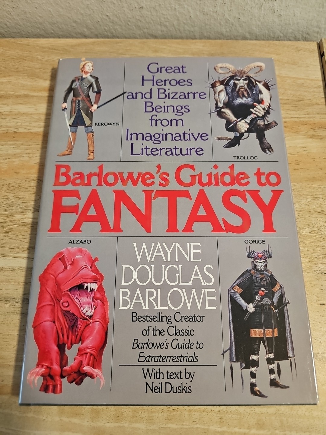 Barlowe’s Guide to Fantasy by Neil Duskis and Wayne D. Barlowe (1996, Mass…