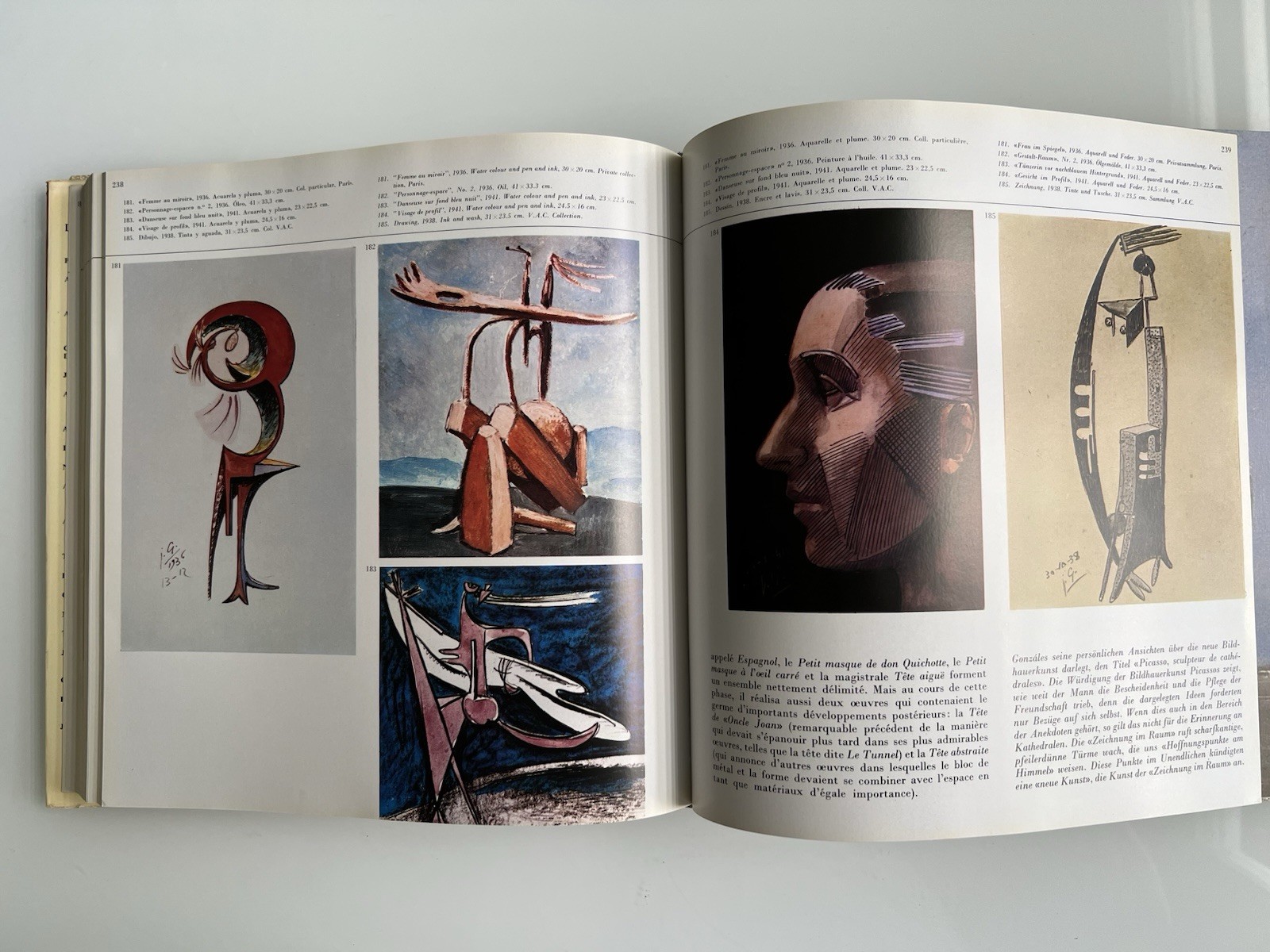 Julio Gonzalez Vicente Aguilera Cerni 1973 HC DJ Art Monograph Illus Sculpture