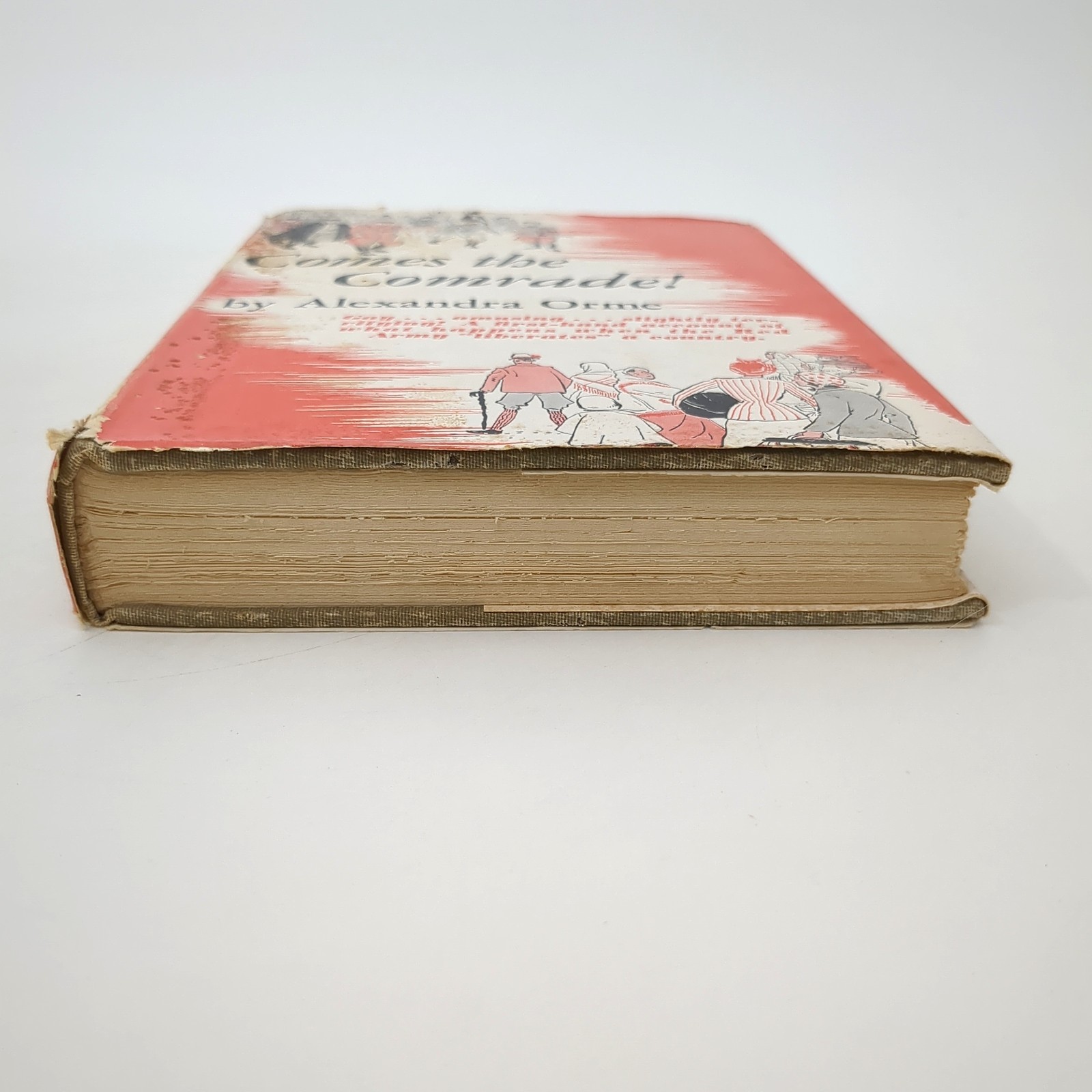 Comes the Comrade Polish Translation Vintage Hardcover Book Alexandra Orme 1950