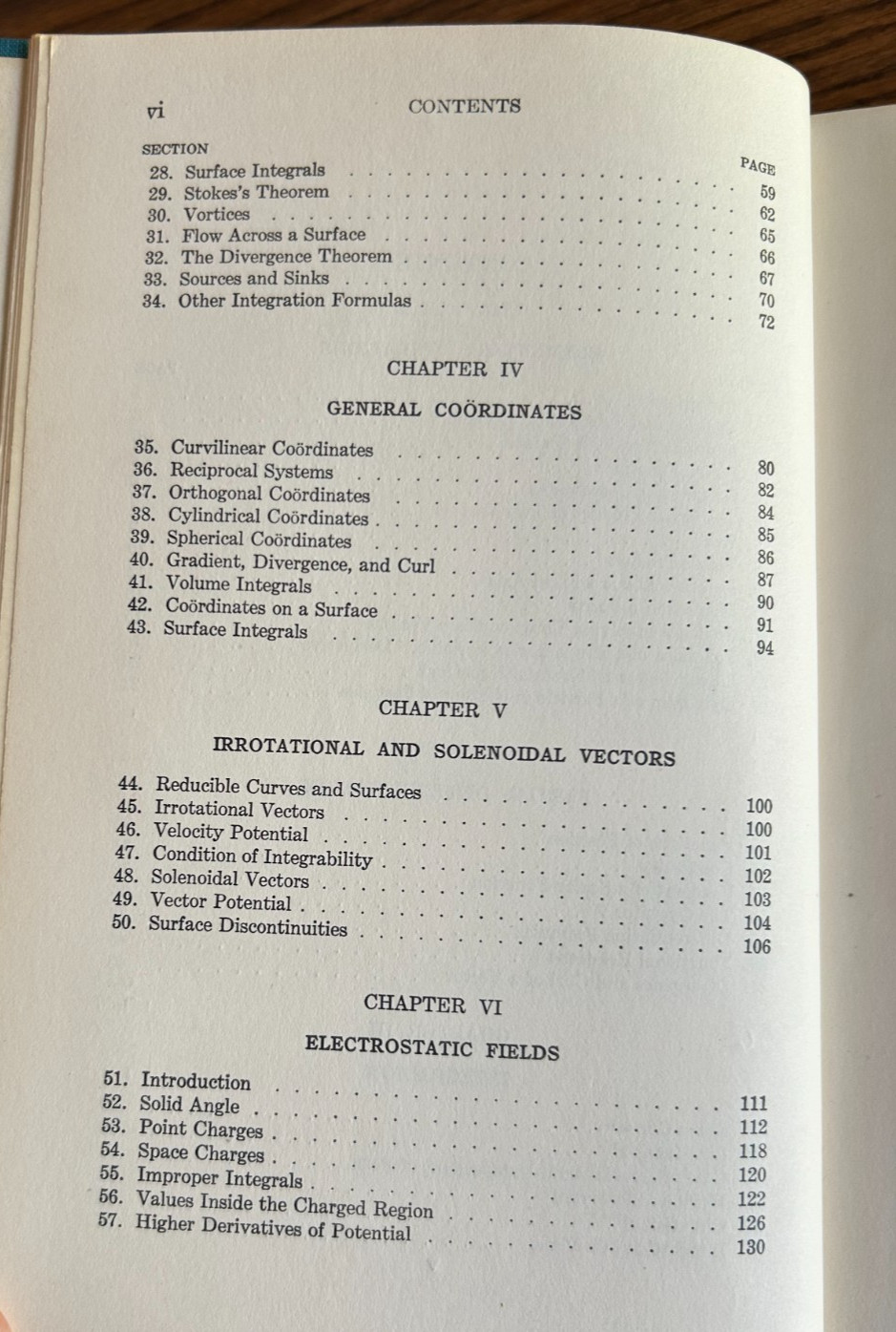 VECTOR ANALYSIS by H. B. Phillips Hardcover John Wiley & Sons First Edition