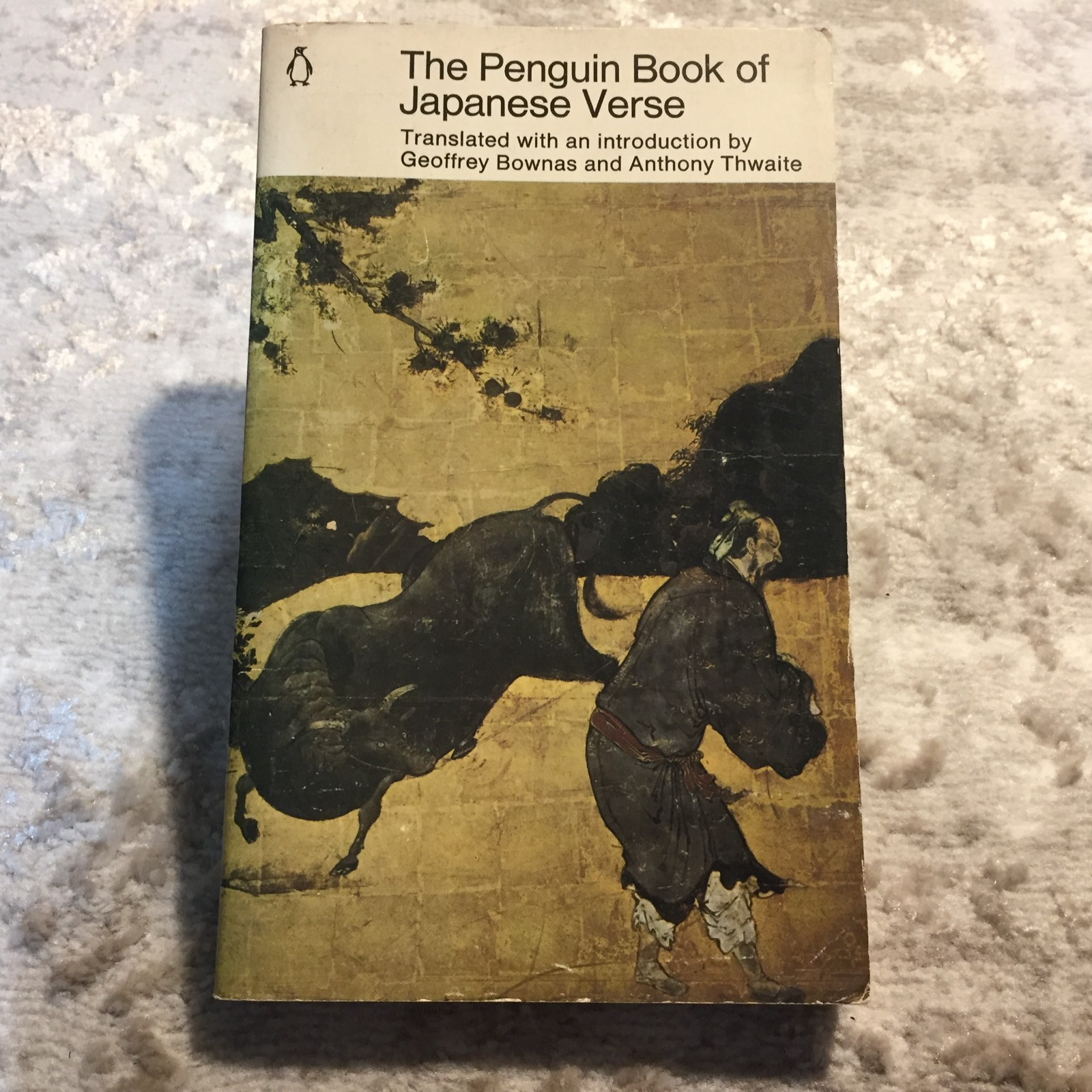 The Penguin Book Of Japanese Verse Geoffrey Bownas Anthony Thwaite 1972 Book