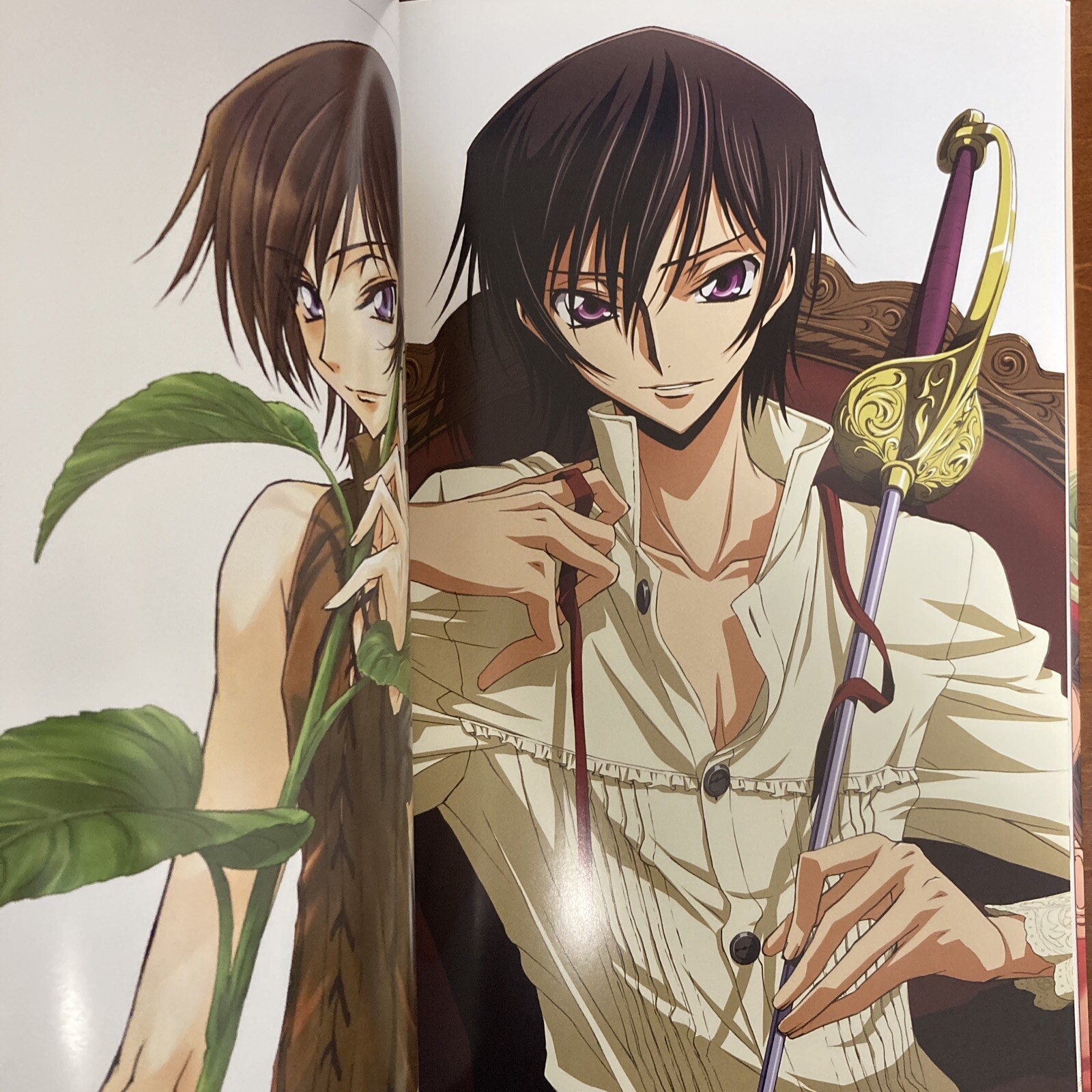 Code Geass Lelouch of the Rebellion illustrations Rebels Art Book