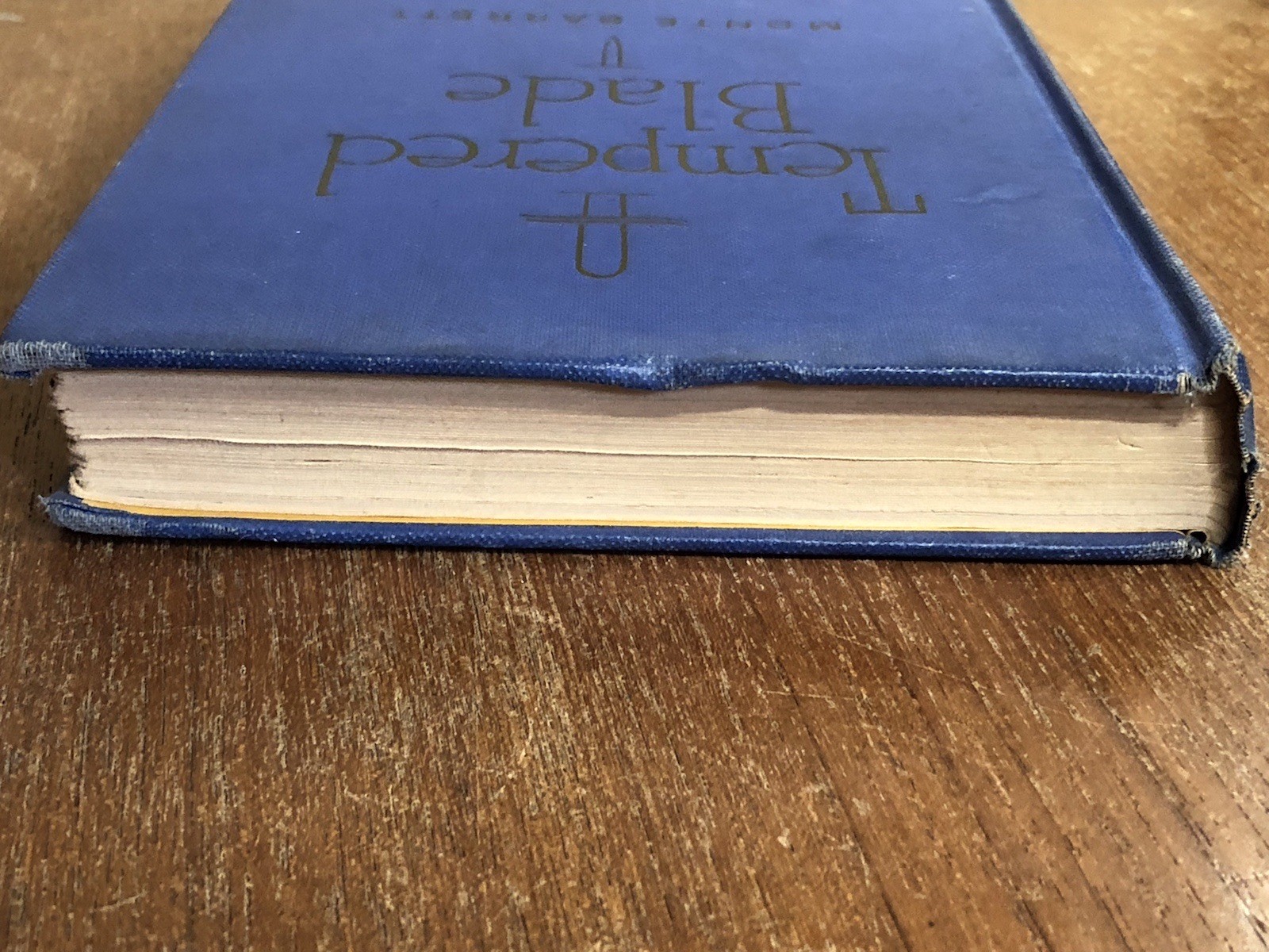 Rare 1st edition Tempered Blade Barrett Bob Merrill 1946 book