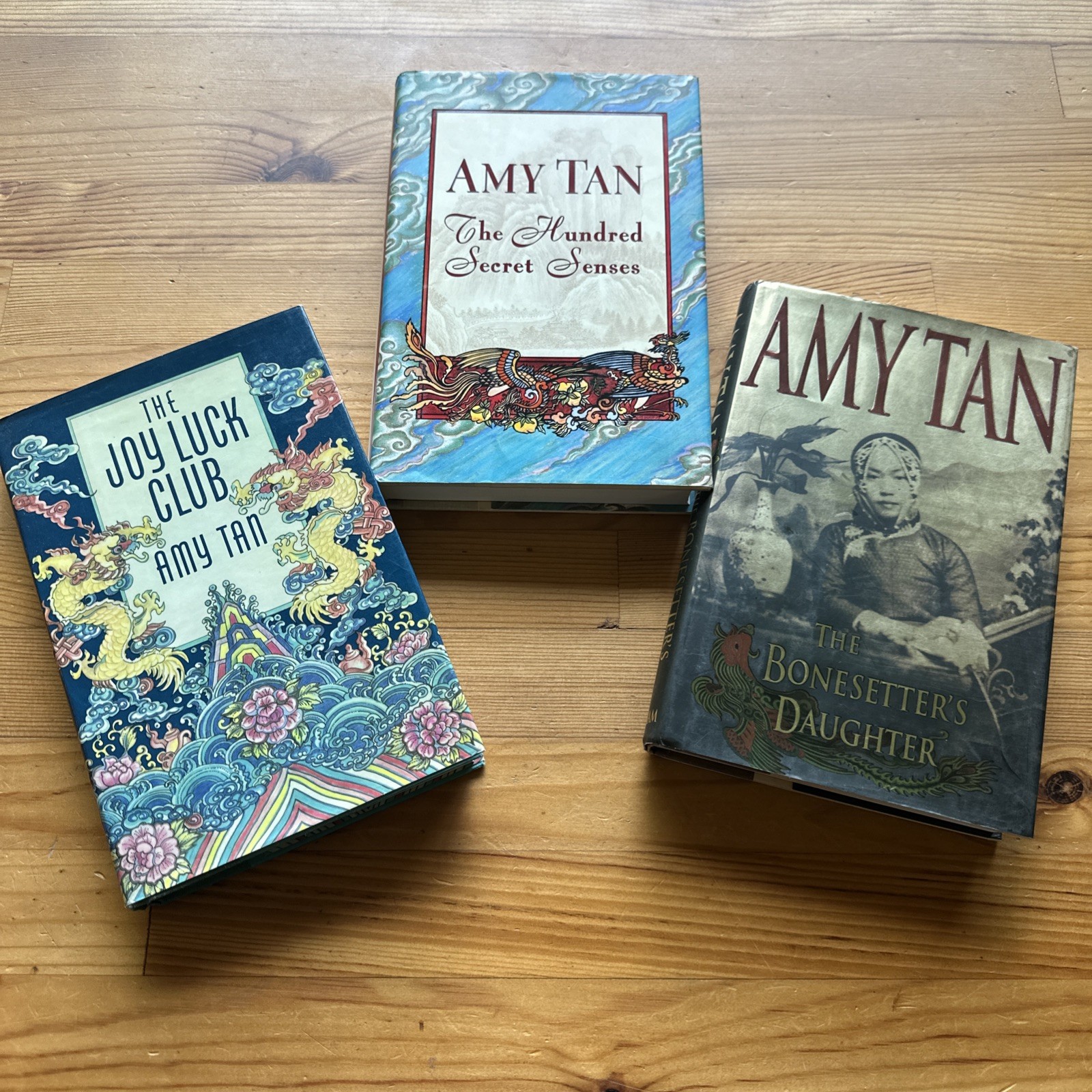 Set of 3 Amy Tan Hardcover Novels