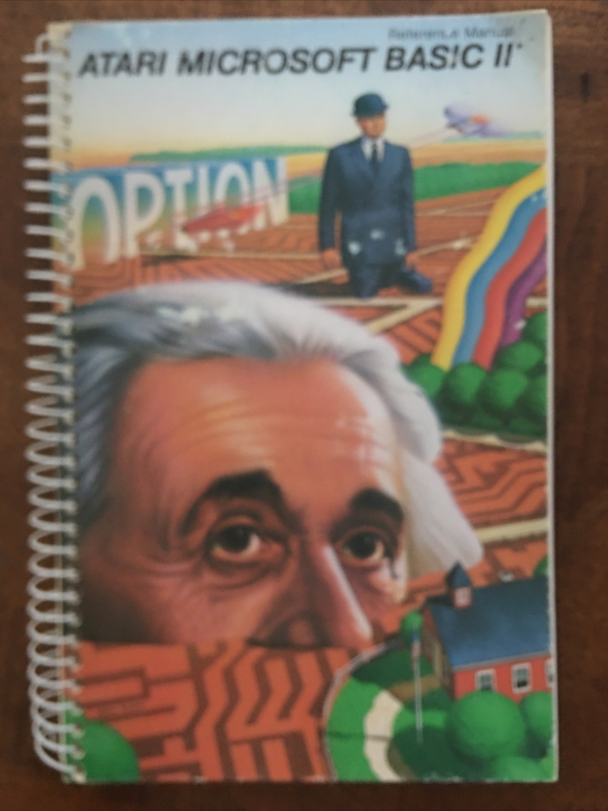 ATARI MICROSOFT BASIC II Reference Manual (Atari, 1983) Spiral Bound 142 Pages