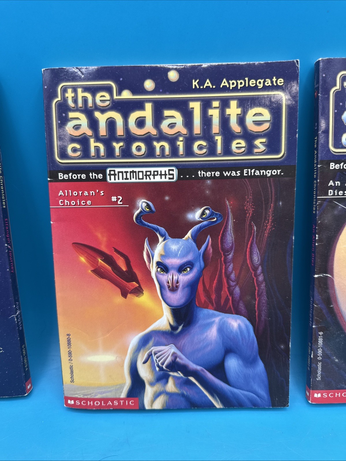 (ANIMORPHS, THE ANDALITE CHRONICLES, Trilogy ) By K A Applegate 1,2,3 Rare