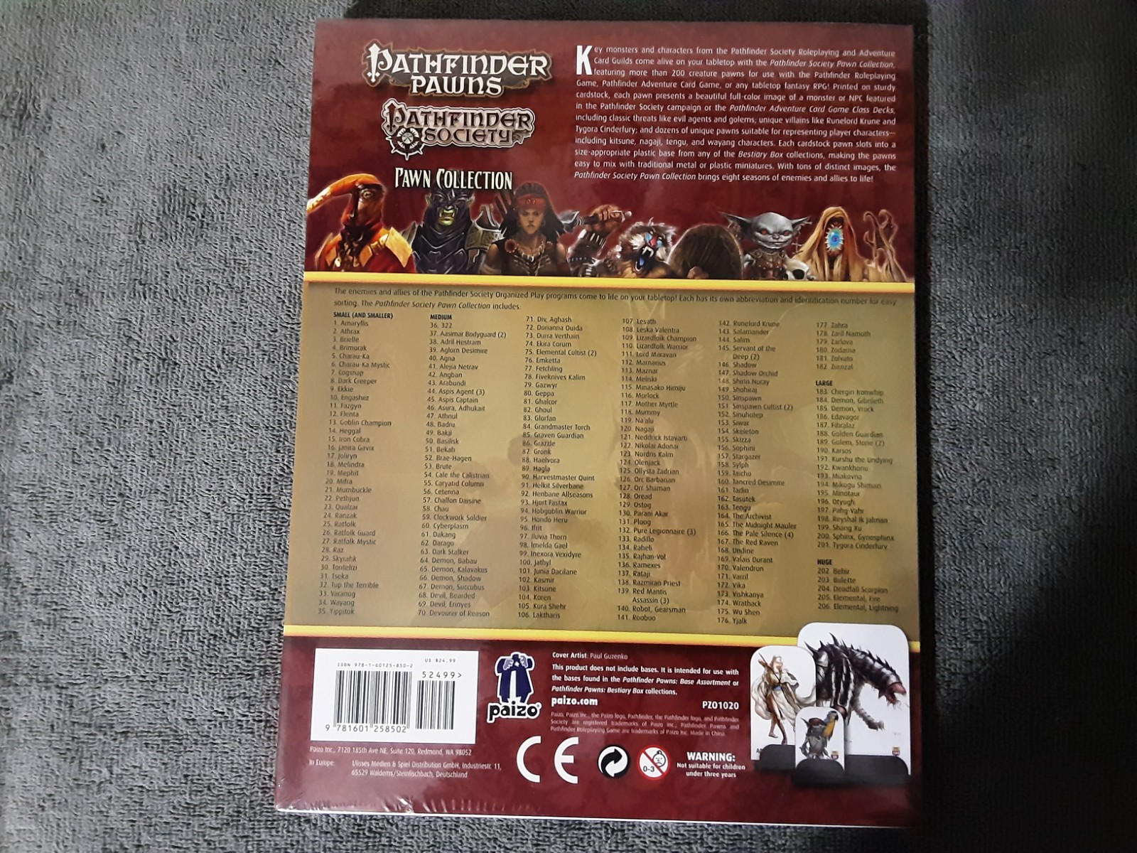 Paizo: Pathfinder Society Pawns Collection – Mint / SW