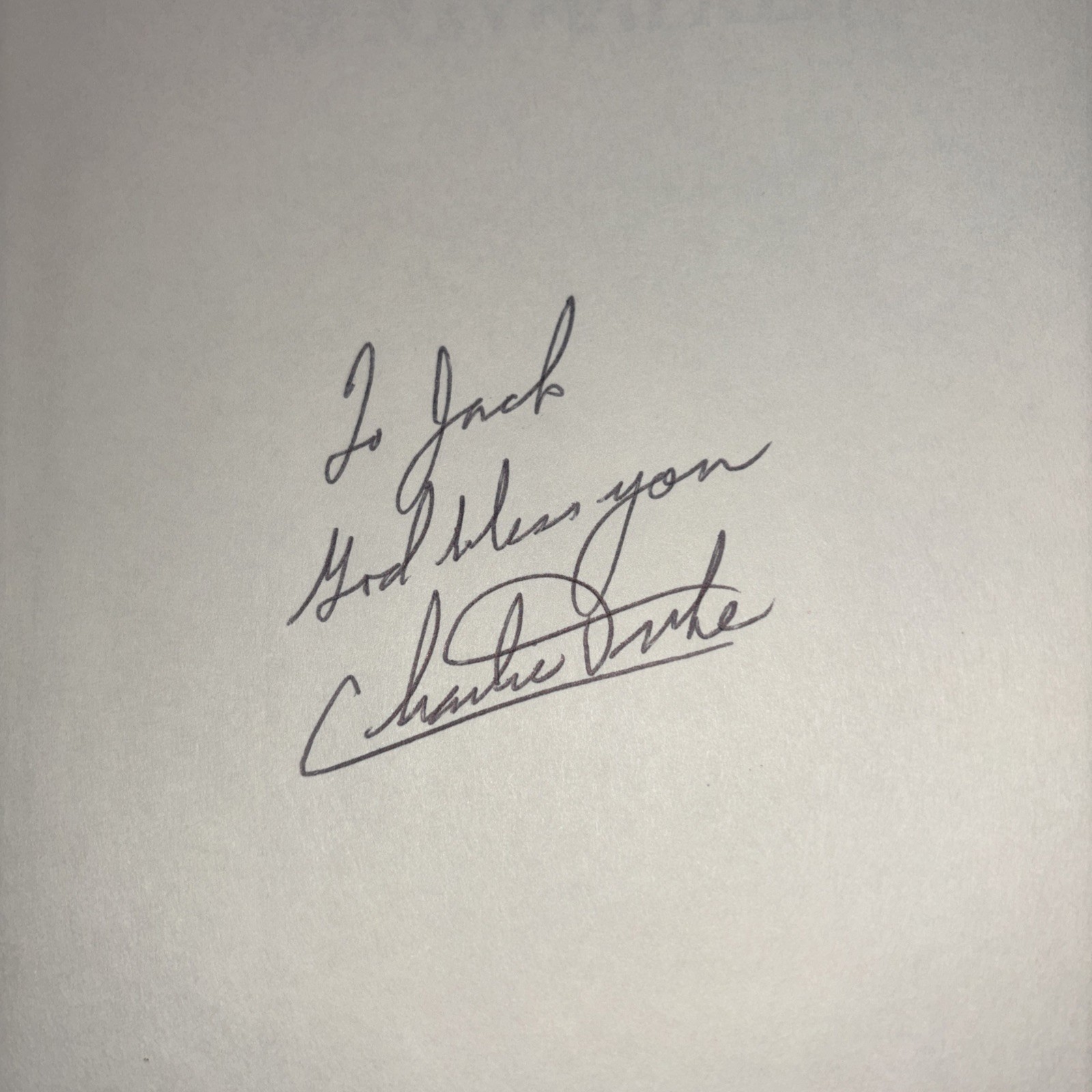 Moon Walker Signed Charlie Duke Space Astronaut Hardcover Autograph Signed Book