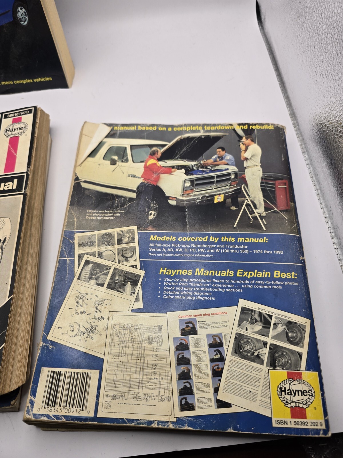 Haynes Repair Manuals 3 In Poor Condition See Pictures Lot Of 4