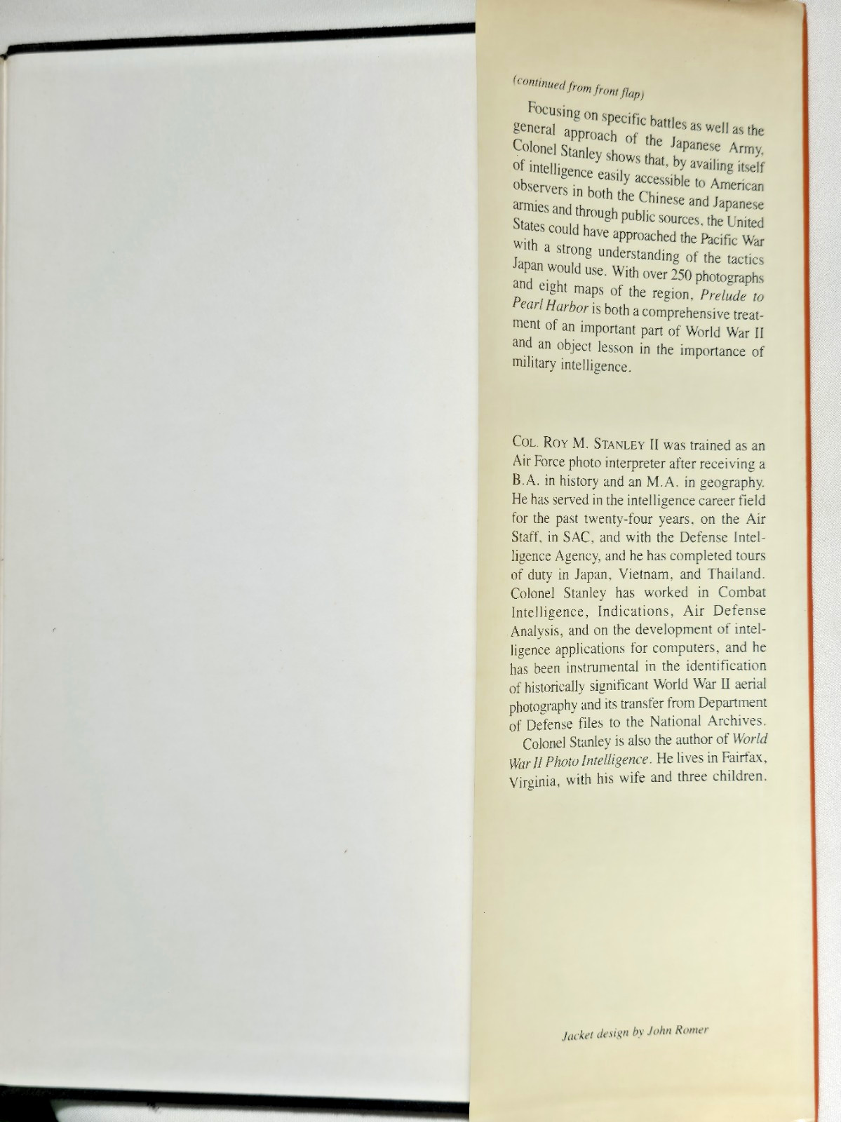 Prelude To Pearl Harbor War In China 1937-1941 Japan World War II Roy Stanley