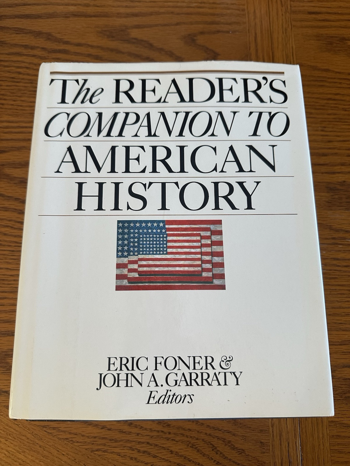 Vintage 1991 The Reader’s Companion To American History Book 1,226 Pages