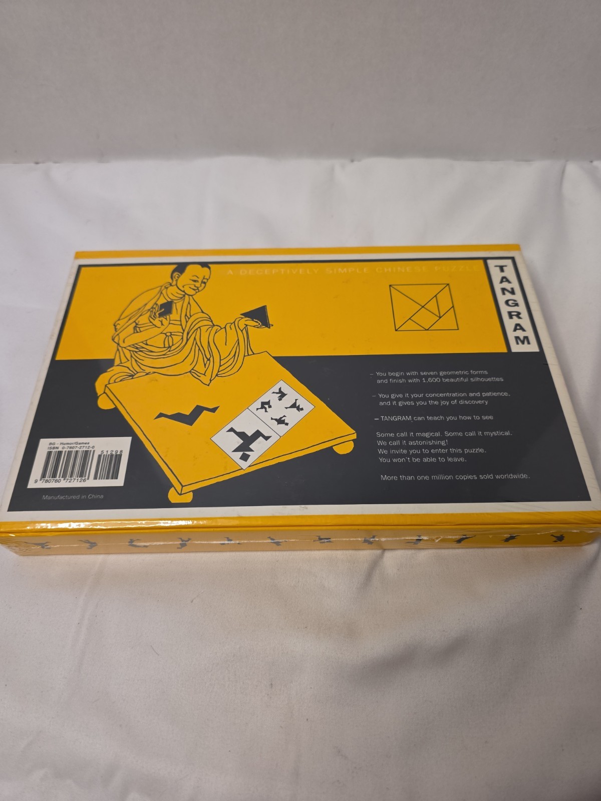 Tangram 1,600 Ancient Chinese Puzzles Box Set Joost Elffers Michael Schuyt NEW