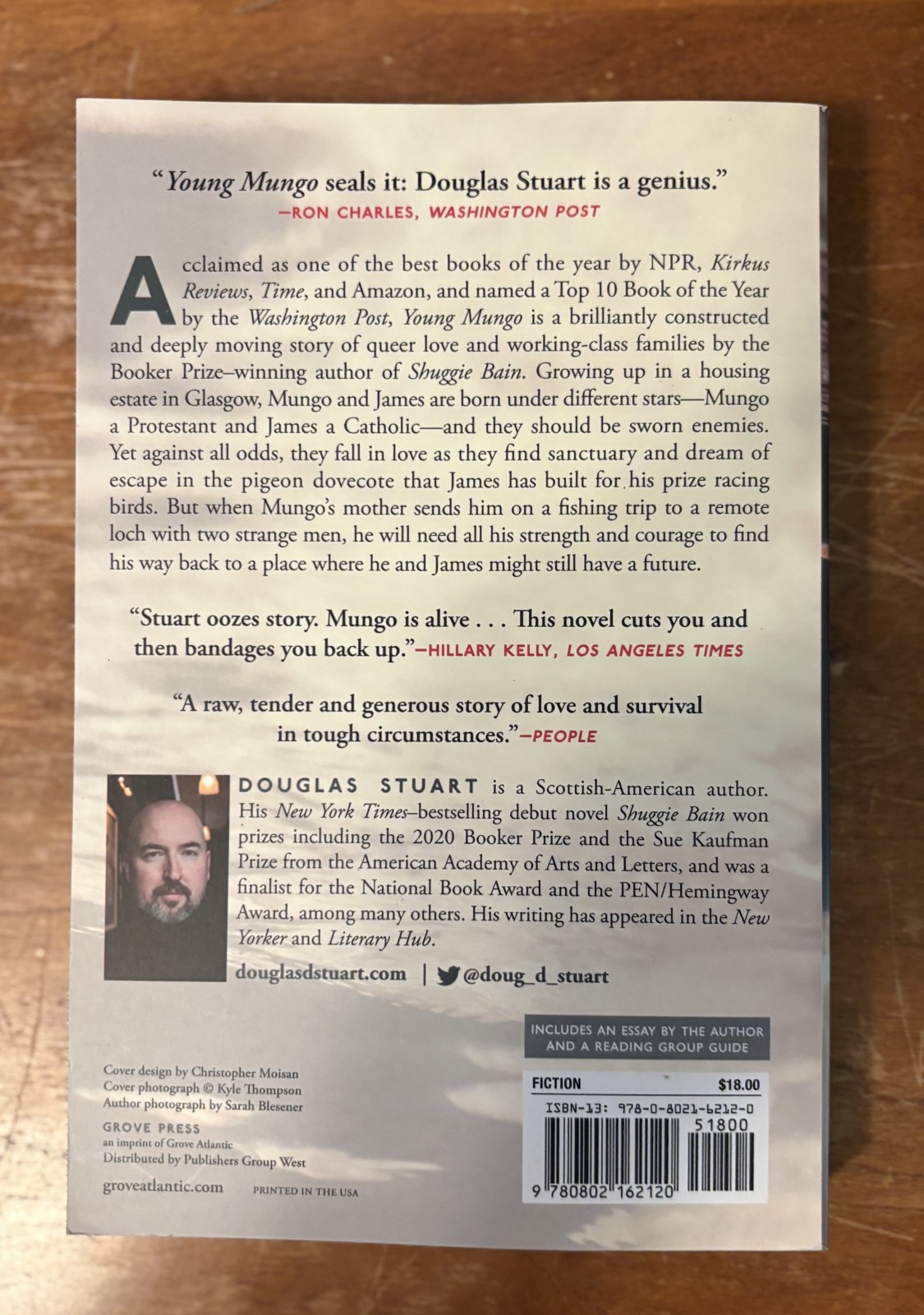 Young Mungo Douglas Stuart SC 2023 Novel Gay Interest