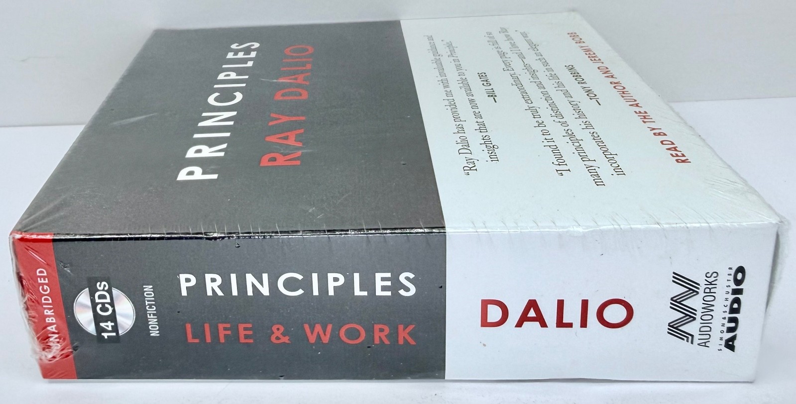 Principles Life and Work by Ray Dalio Audiobook CD New