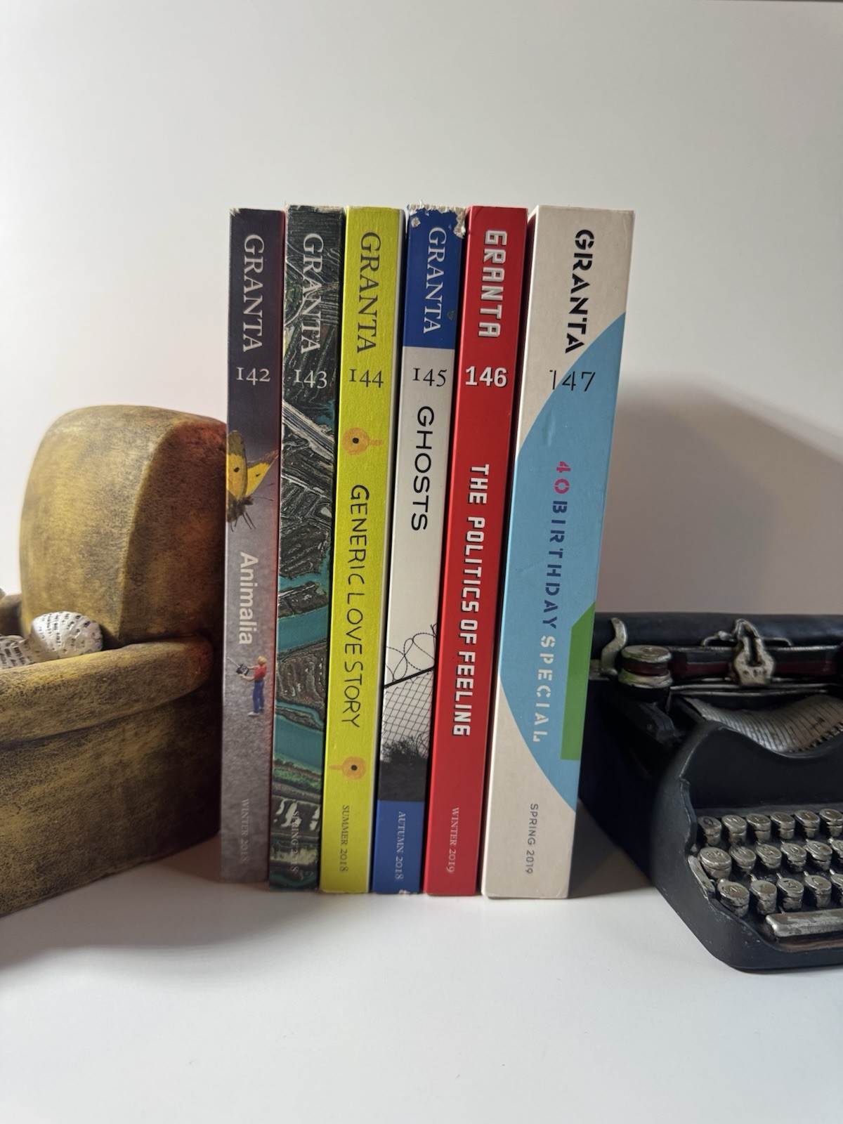 Granta Magazine Lot Of 6 (142-147) Animalia, G. Love, Ghost, 40th, Politics Of F