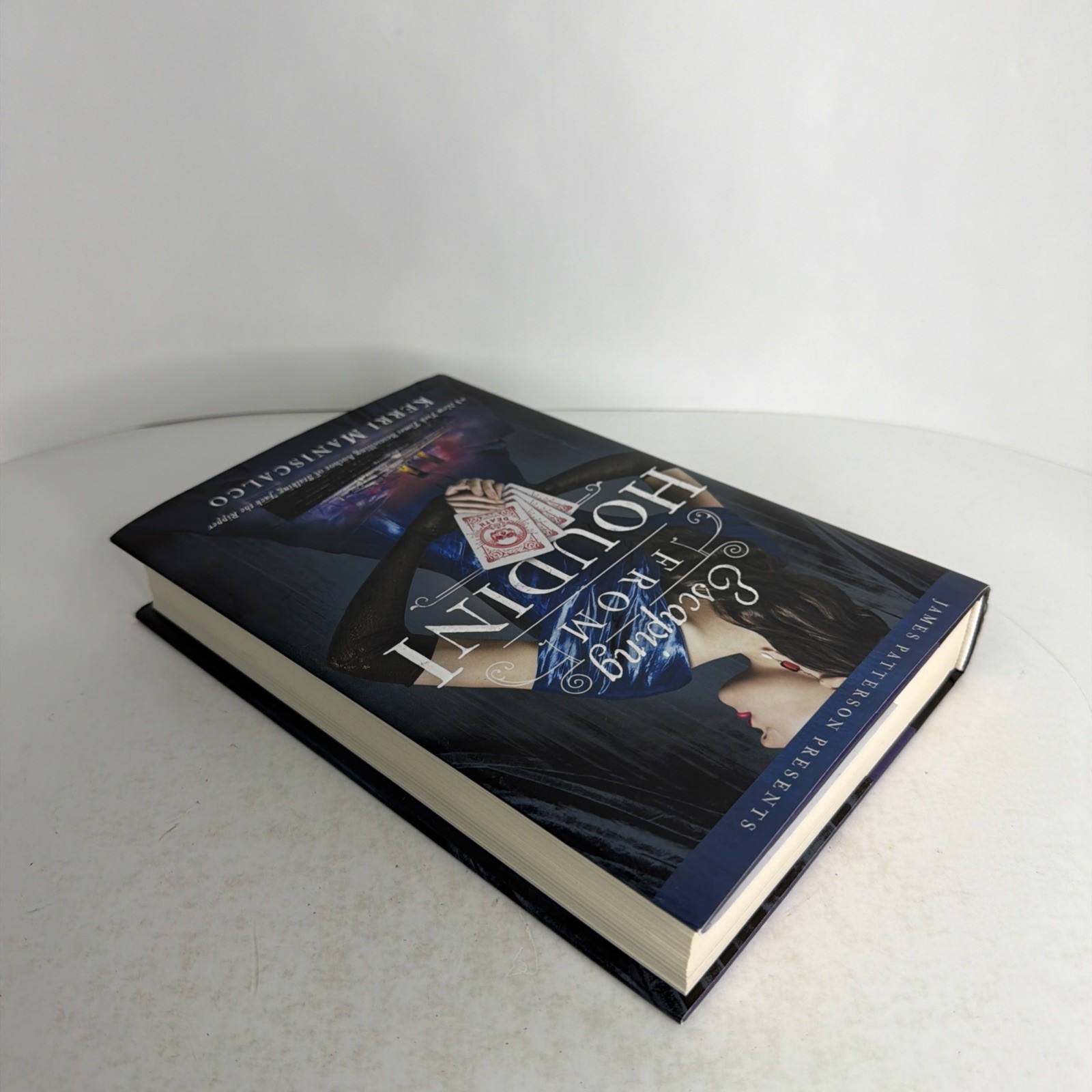 SIGNED Escaping From Houdini Kerri Maniscalco Special Edition Hardcover DJ
