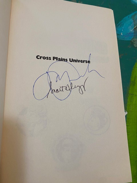Robert E. Howard – Cross Plains Universe – Joe Lansdale & Scott A. Cupp Signed!