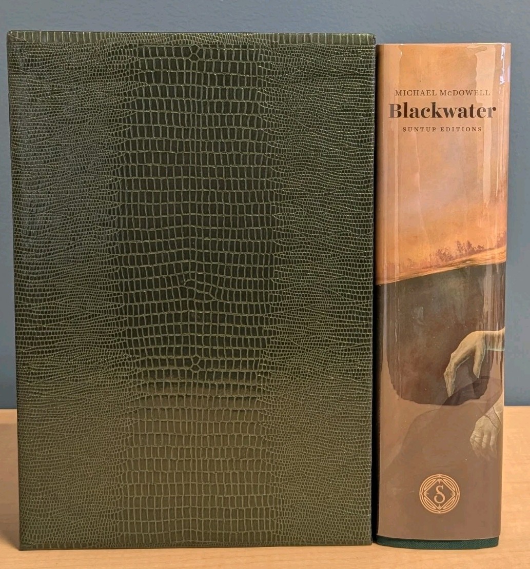 🐊Michael McDowell BLACKWATER Suntup ARTIST ED SIGNED Dust Jacket Slipcase