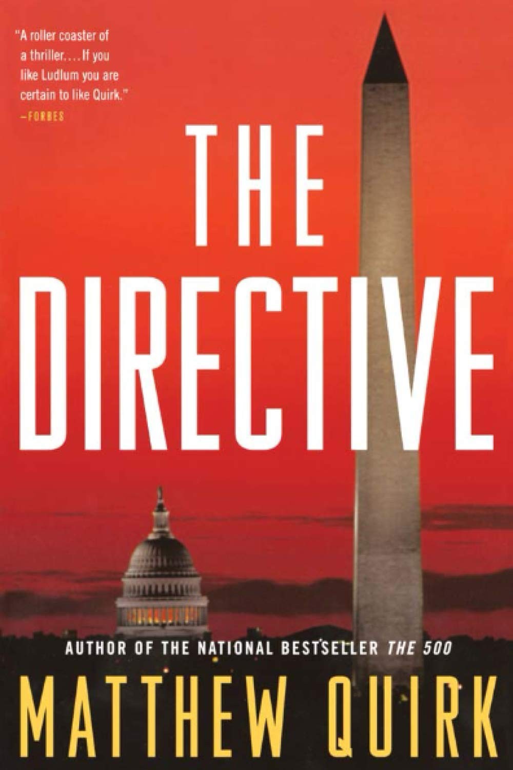 The Directive: A Novel (Mike Ford, 2) – paperback Quirk, Matthew