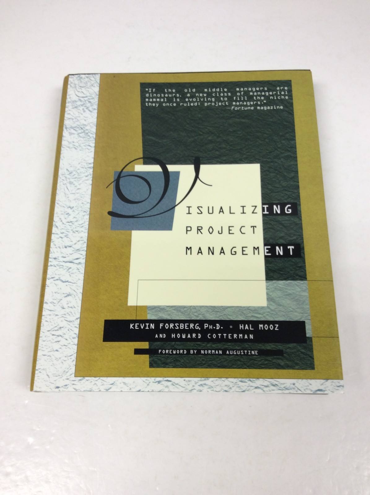 VISUALIZING PROJECT MANAGEMENT HC FIRST EDTION, SIGNED Forsberg and Mooz 1996