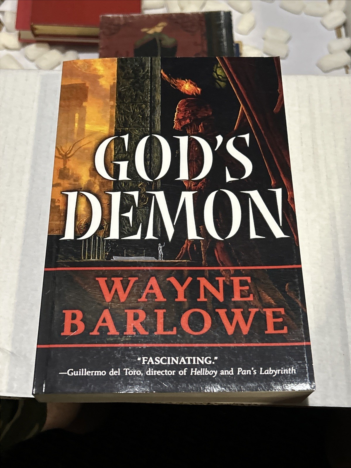 God’s Demon by Wayne Barlowe (2009 mass market edition, tall paperback)