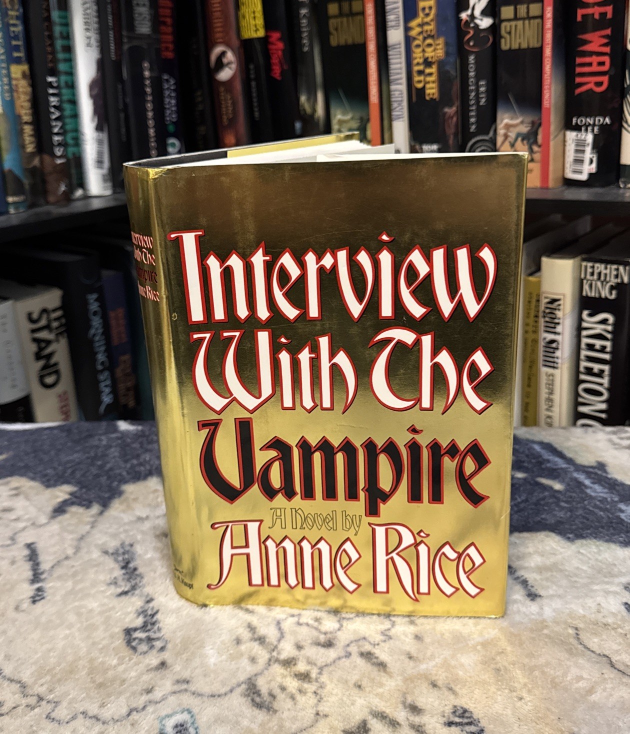 Interview with the Vampire – Anne Rice (Hardcover) Ann. Edition/2nd Print, VG