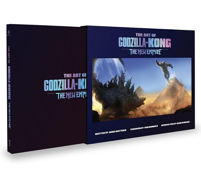 The Art of Godzilla x Kong: The New Empire by James Mottram (hardcover)