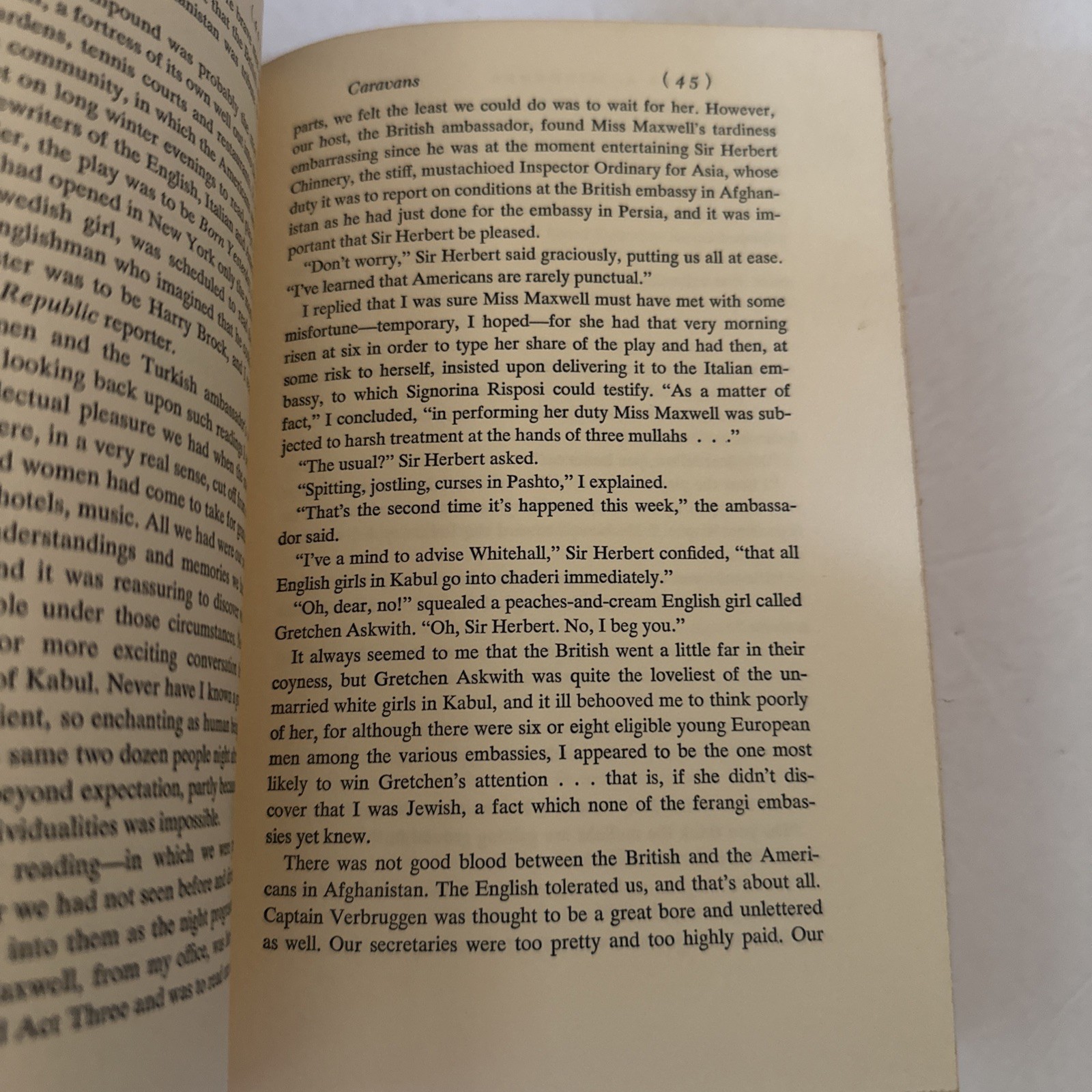 Caravans by James A Michener 1963 First Edition First Printing Hardcover