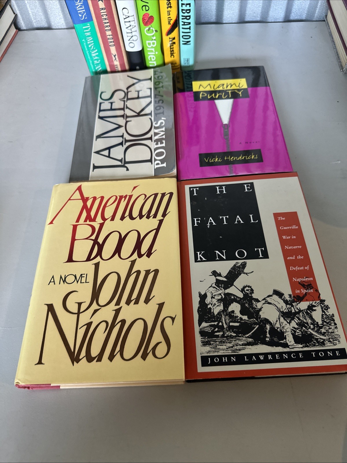 Lot Of 10 Novels Mixed Authors, Genres And Titles Hardcover PB Dust Jacket Books