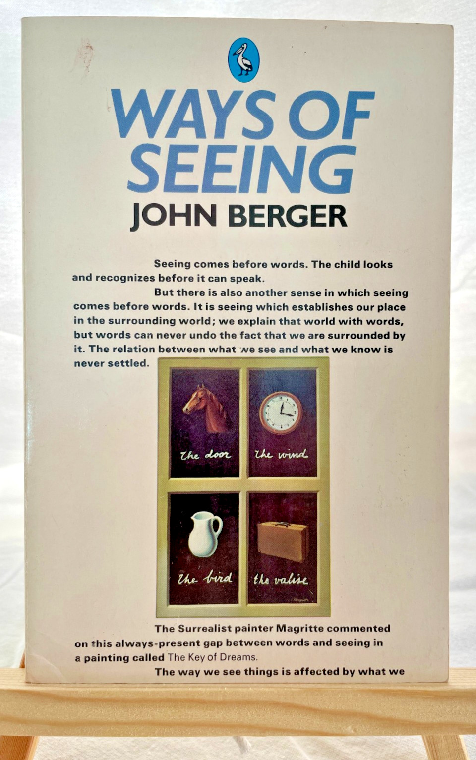 Ways of Seeing / John Berger (Penguin trade pbk 1987) based on BBC TV series