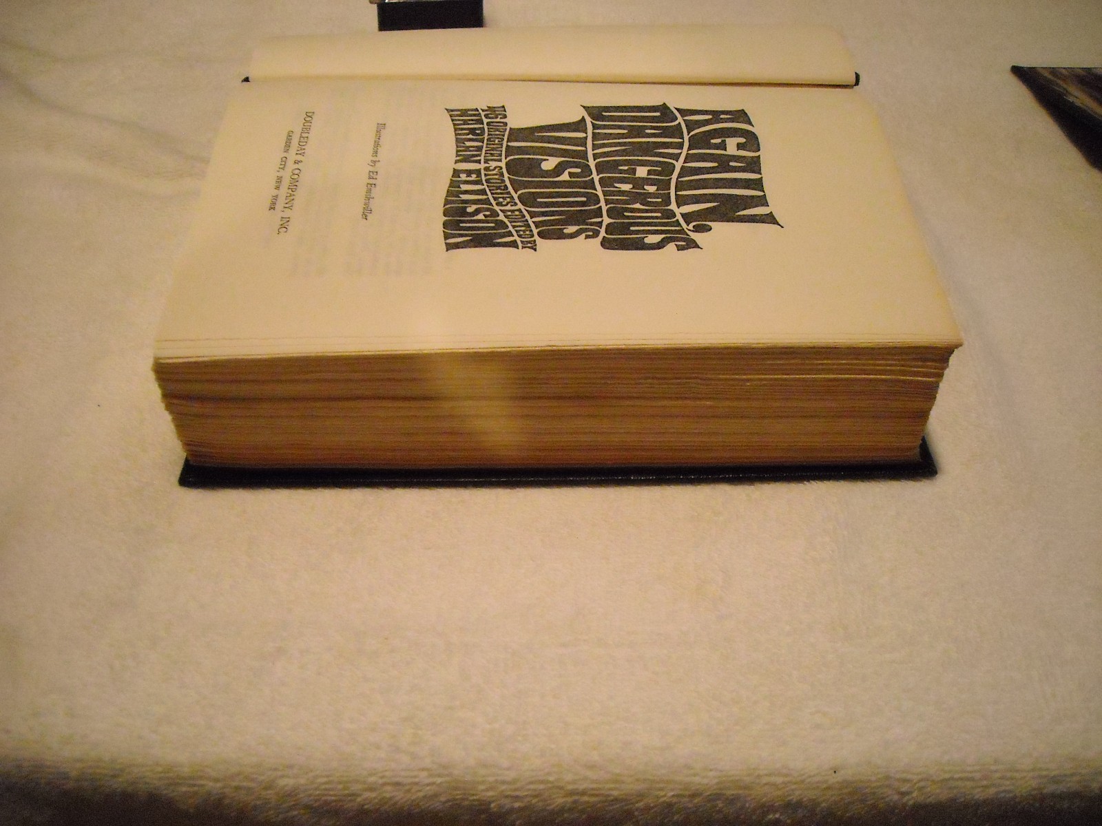 Harlan Ellison Again Dangerous Visions Anthology 1972 HC No Dust Jacket