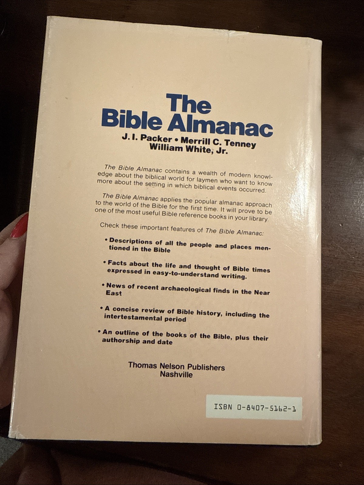 The Bible Almanac: A Comprehensive Handbook of the People of the Bible