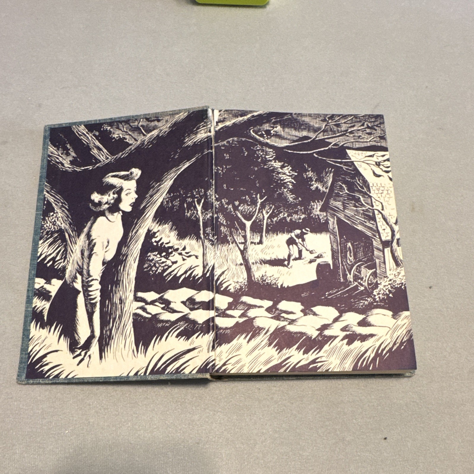 Nancy Drew: The Haunted Bridge HB/DJ Carolyn Keene Grosset & Dunlap 1958A