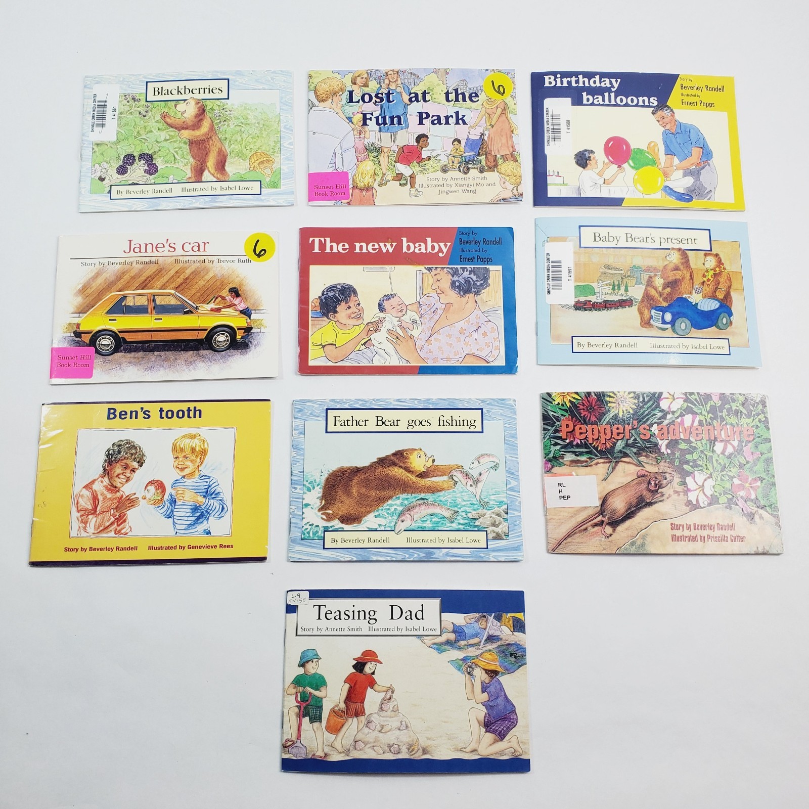 Lot of 10 Rigby New PM Story Books Readers Early Learning Homeschool