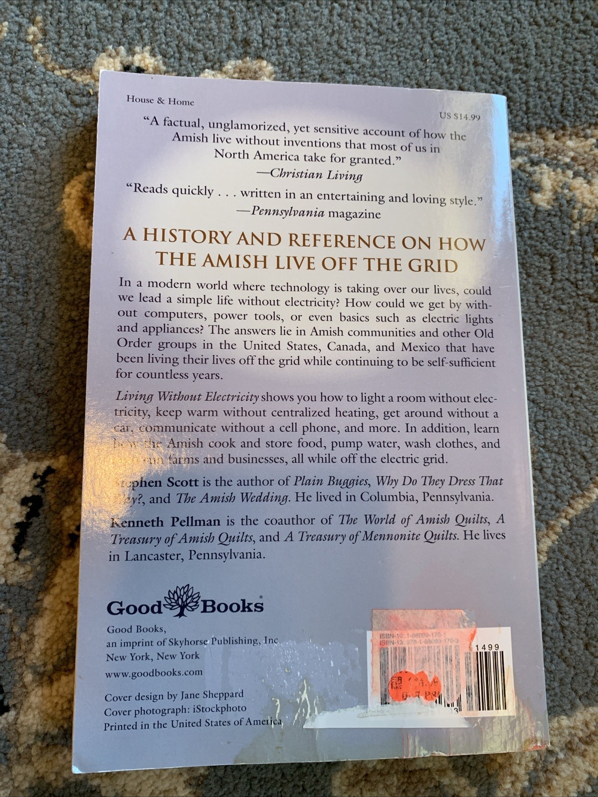 Living Without Electricity : Lessons from the Amish by Stephen Scott and Kenneth