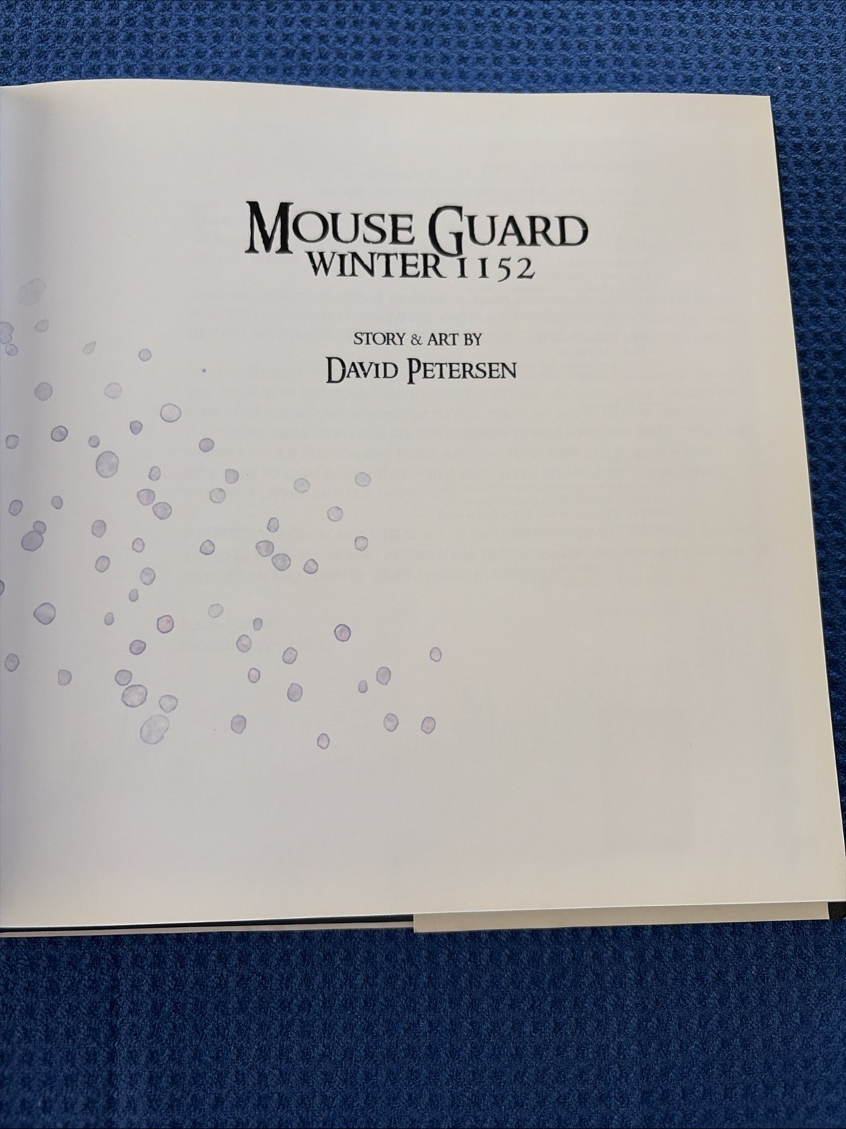Mouse Guard Volume 2: Winter 1152 by David Petersen (English) H/C; Free Ship GR