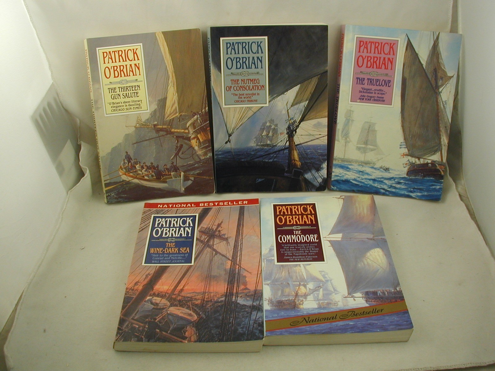 Patrick O’Brian Aubrey-Maturin Series 5 Books British Military Naval History