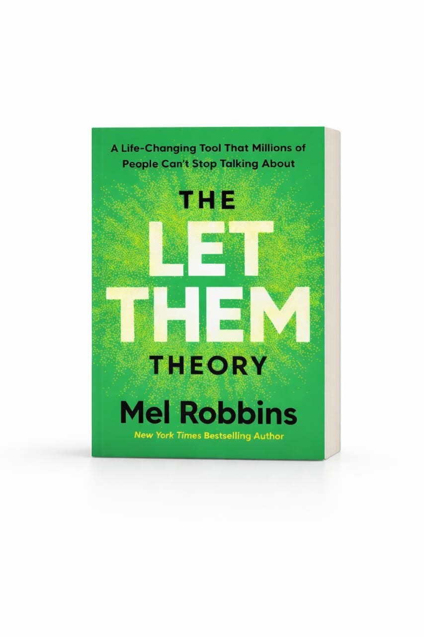 The Let Them Theory by Mel Robbins Paperback Self Help Personal Growth Book