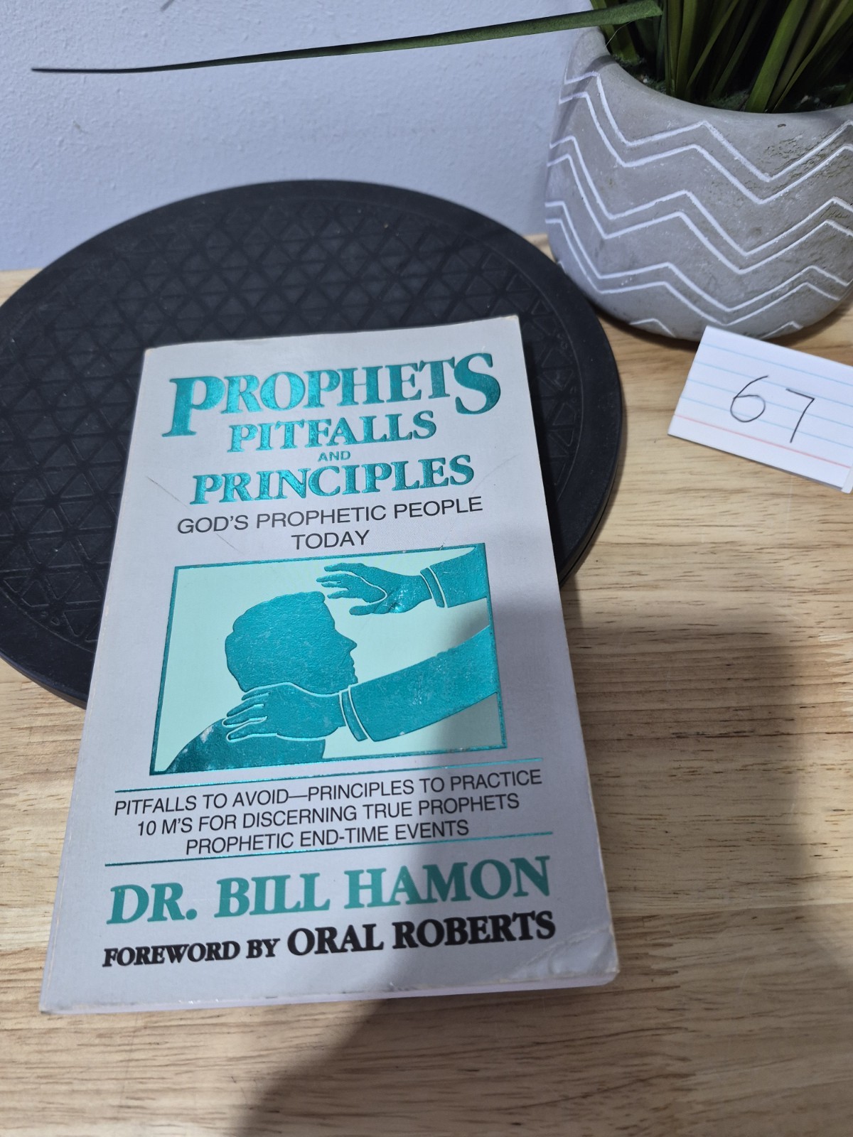 SIGNED – Prophets, Pitfalls & Principles by Dr. Bill Hamon 1991 Paperback