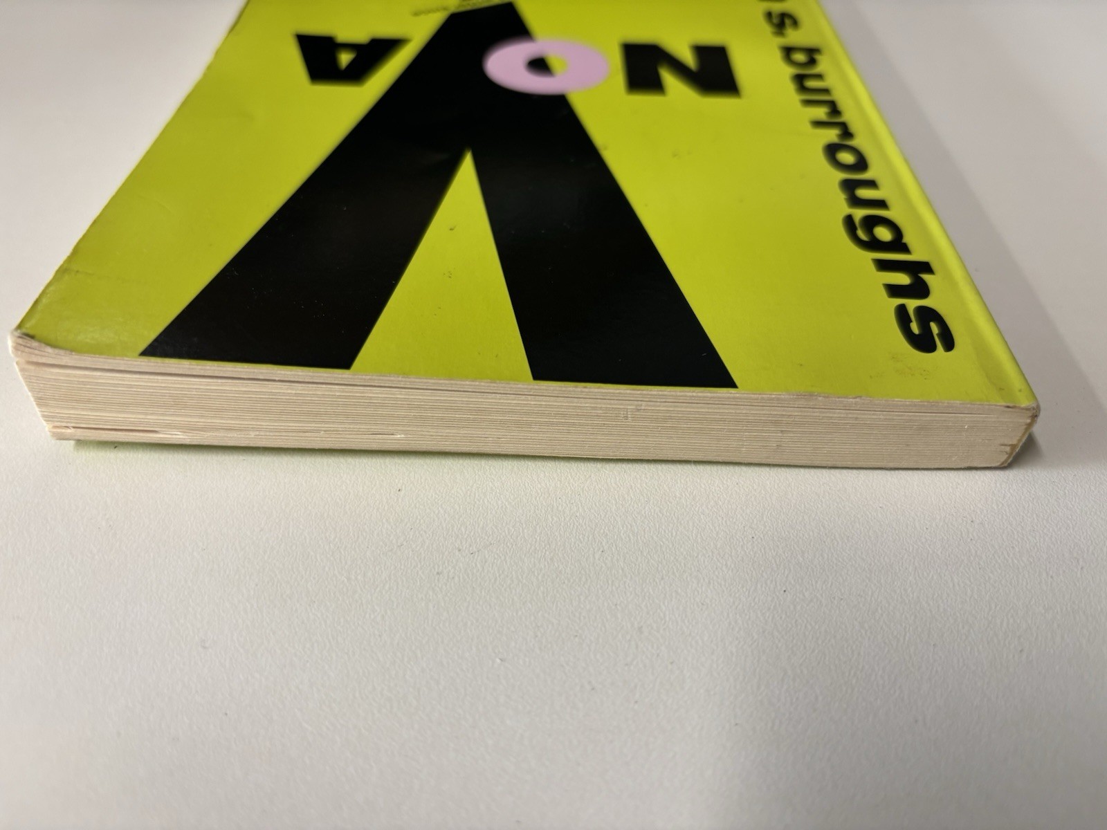 Nova Express William S. Burroughs Paperback Grove Press 1992 First Edition