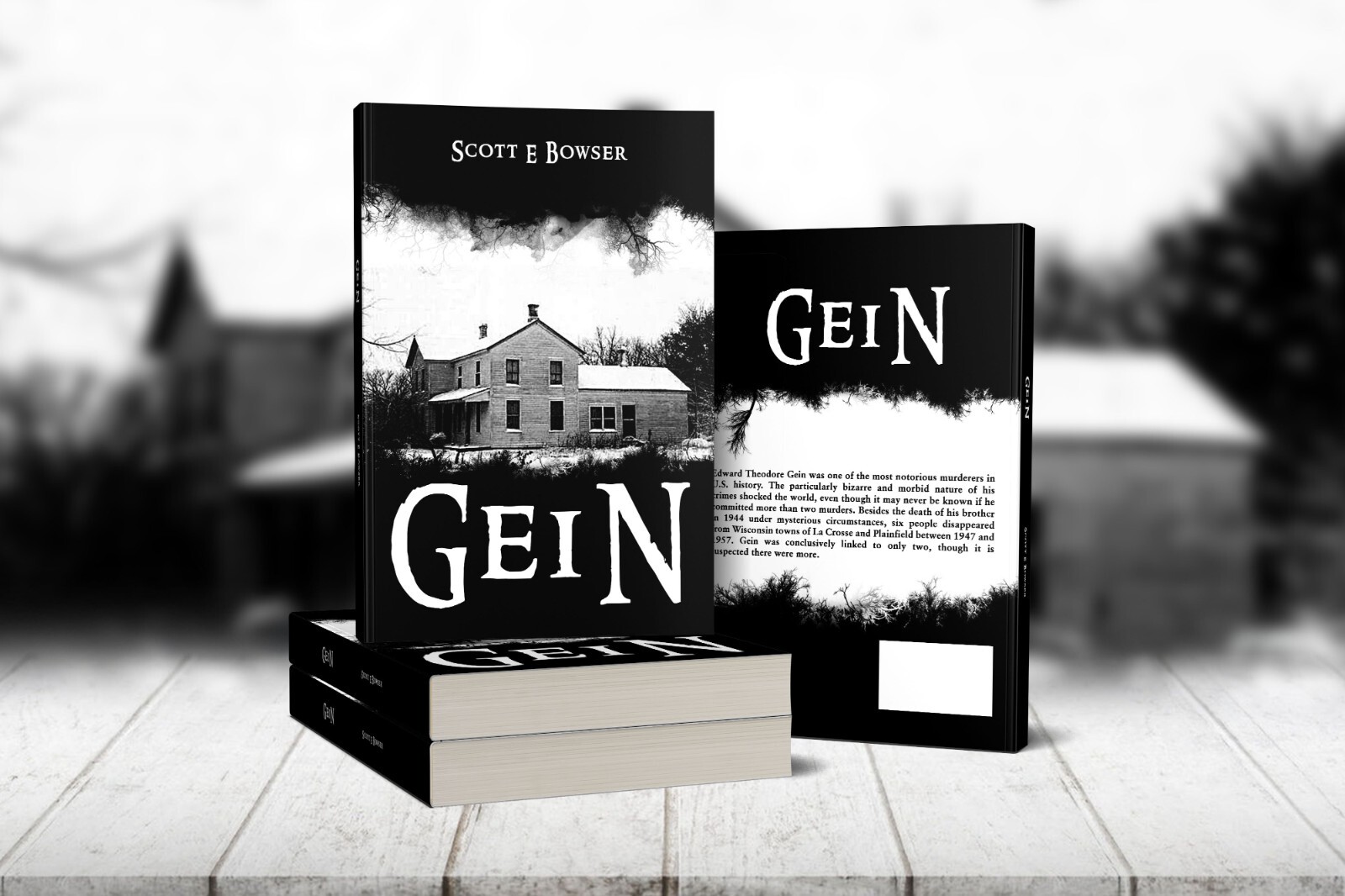 Gein – Signed by Author Scott Bowser – Brand New Paperback.