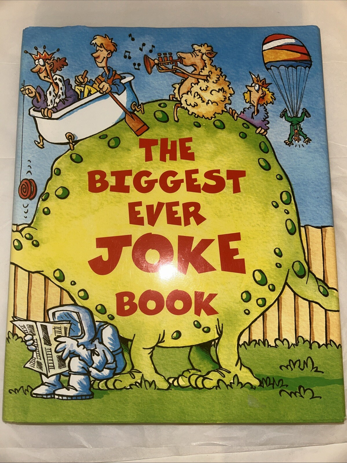 Dempsey parr “The Biggest ever joke book”Hardcover 247 Pages Great!! 2000
