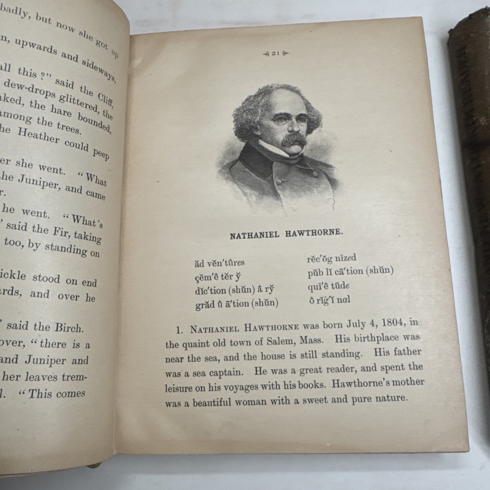 1899 Cyr’s Fourth Reader & 1906 Classics old and New Fourth Reader-VNTG Textbook