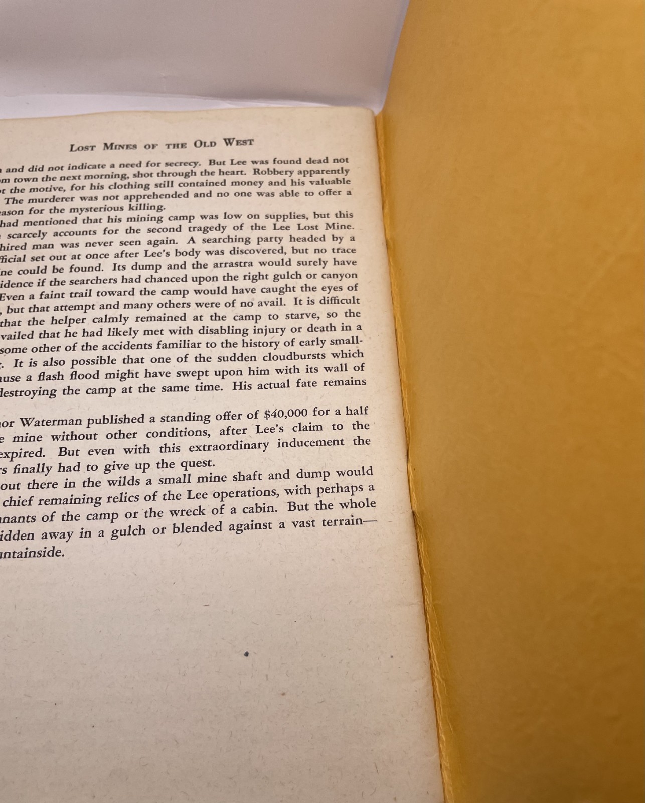 Lost Mines of the Old West Howard D Clark, 1st ed. 1946 Signed Ray Hetherington