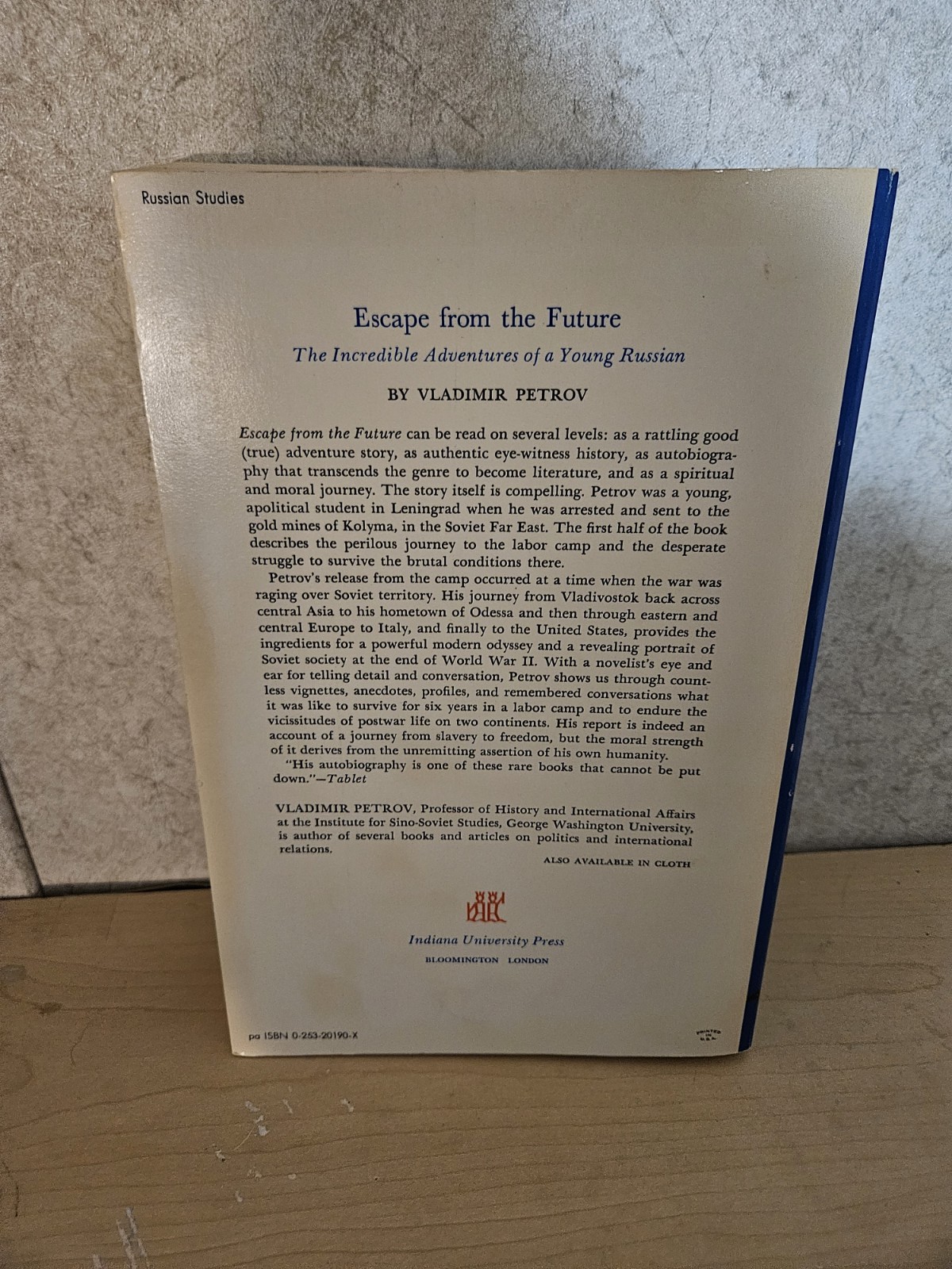 Escape from the Future: The Incredible Adventures of a Young Russian