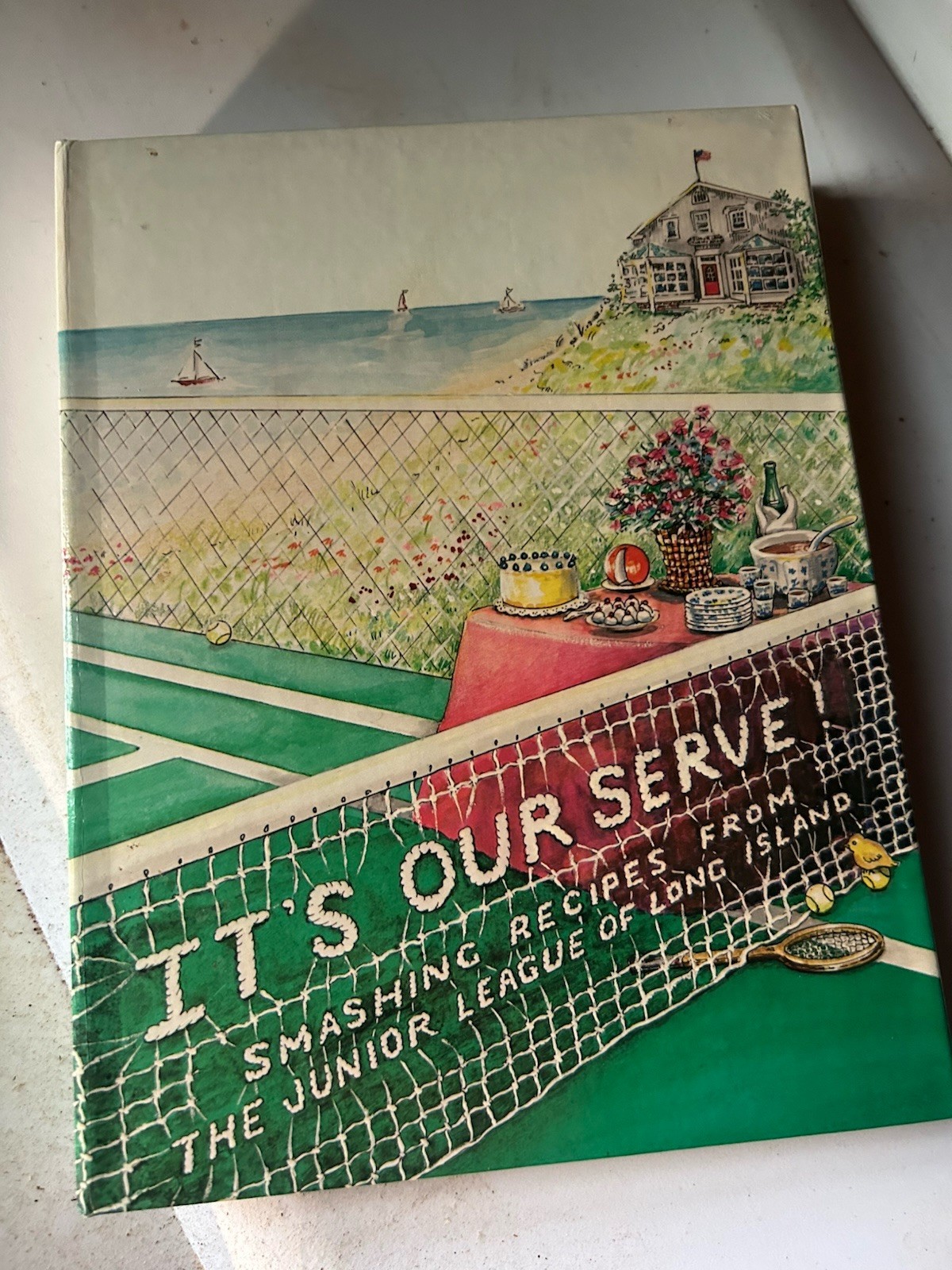 Cookbook~It’s Our Serve~Jr League of Long Island New York~1989~1st Ed 1st Ptg