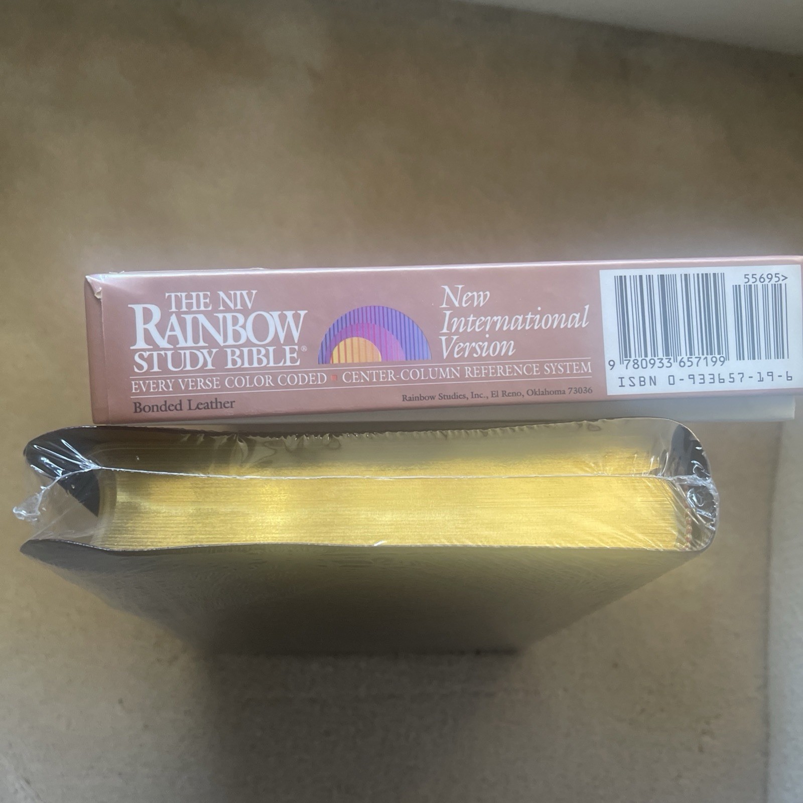 Rainbow Study Bible New International Version NIV Bonded Leather Bold line NEW